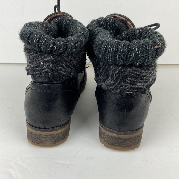 Refresh Womens Black Ankle Booties Size 8.5 - Picture 7 of 16